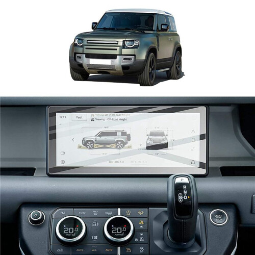 2X para 2020 2021 2022   90 110 NavegaçãO GPS de 10 Polegadas Tela Touchscreen Protetor Display Filme de Vidro Temperado 2