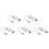 5X USB-C USB 3.1 Type C to USB RJ45 Ethernet Lan Adapter Hub Cable for  PC 1