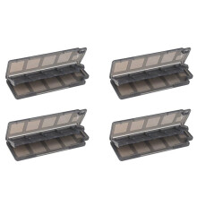 4X 8 In 1 Custodia Porta Carte di Giochi Scheda di Memoria Nera per  PS Vita