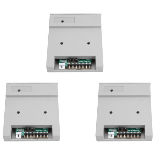 3X Version SFR1M44-U100K USB Emulator Gray 3.5In 1.44MB USB SSD Floppy Drive Emulator for Electronic Keyboard