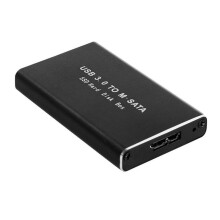5X MSATA to USB 3.0 SSD Enclosure External Hard Drive Disk Box Storage Case Adapter for 30X50mm 30X30mm MSATA SSD