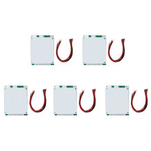 5X 16S 60V 35A Protection Board Li-Ion Lithium 18650 Battery BMS Protection Board with UPS  Inverter for Battery