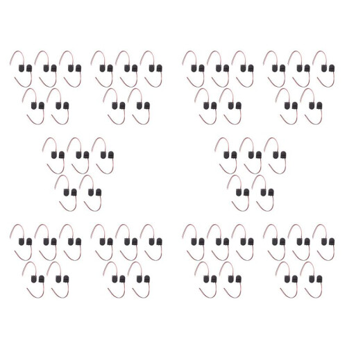 100/Pcs CR2032 Button Coin Cell Battery Socket Holder Case Cover with -OFF  3V Battery Box