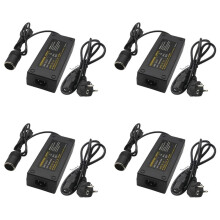 4X 12V 15A 160W Auto Strom 220V zu 12V Auto Strom Adapter Konverter Auto Haus Zigaretten AnzüNder Konverter EU Stecker