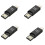 4X USB 3.1 Type C USB-C to Micro- TF Card Reader Adapter for  PC Cellphone 1