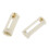 50Pcs Round 3x 1.5V AAA Battery Holder Case Box Container White 2