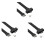 3X USB 3.1 Front Panel Type E to Type C Extension Cable ,Gen 2 (10 Gbit/S) Internal Adapter Cable,with 2 Screws (50cm) 1