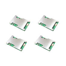 4Pcs 4S 12V 100A BMS LiFePo4 Lithium Iron Phosphate Battery Protection Circuit Board with Balanced Charging