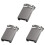 3X  TF Card Reader USB Computer Card Reader TF Card Memory Reader Adapter with LED Indicator for Computer Car Audio 1