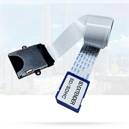 5X  to  Card Extension Cable Read Adapter Flexible Extender Micro- to /SDHC/SDXC Memory Card Extender Linker 2
