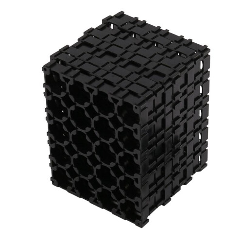 100PC 18650 Battery 4X5 Cell Spacer Radiating Shell Plastic Holder Bracket 18.4mm 1