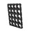 100PC 18650 Battery 4X5 Cell Spacer Radiating Shell Plastic Holder Bracket 18.4mm 7