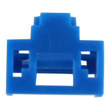 500Pcs  RJ45 Port Ethernet LAN Hub Anti Dust Cover Plug Cap Blockout Protector with Proprietary Lock and Key