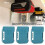 20 Pcs New for  18V Fixing Devices Battery Storage Rack Holder Case() 3