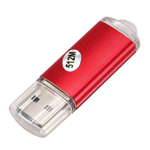 3X USB 2.0 Flash Memory Stick Pen Drive Storage Thumb Color:Red Capacity:512MB 1