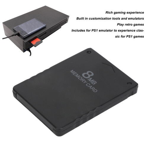 Speicherkarte 8MB USB V1.966 für PS1-Fat-Konsole 2