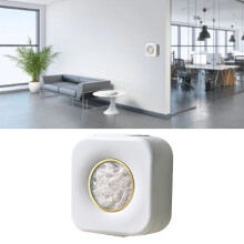 Plastic Wrap Dispenser Box 15x15x7cm Wall Mount PET PP TPR White