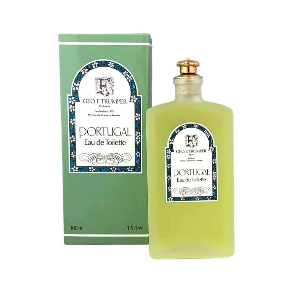Geo F. Trumper Geo F.trumper Eau De Portugal Cologne Glass Crown Topped Bottle 100Ml