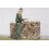 wolfcraft Stacking Aid for Firewood I 5122000 I Size-adjustable firewood store 3