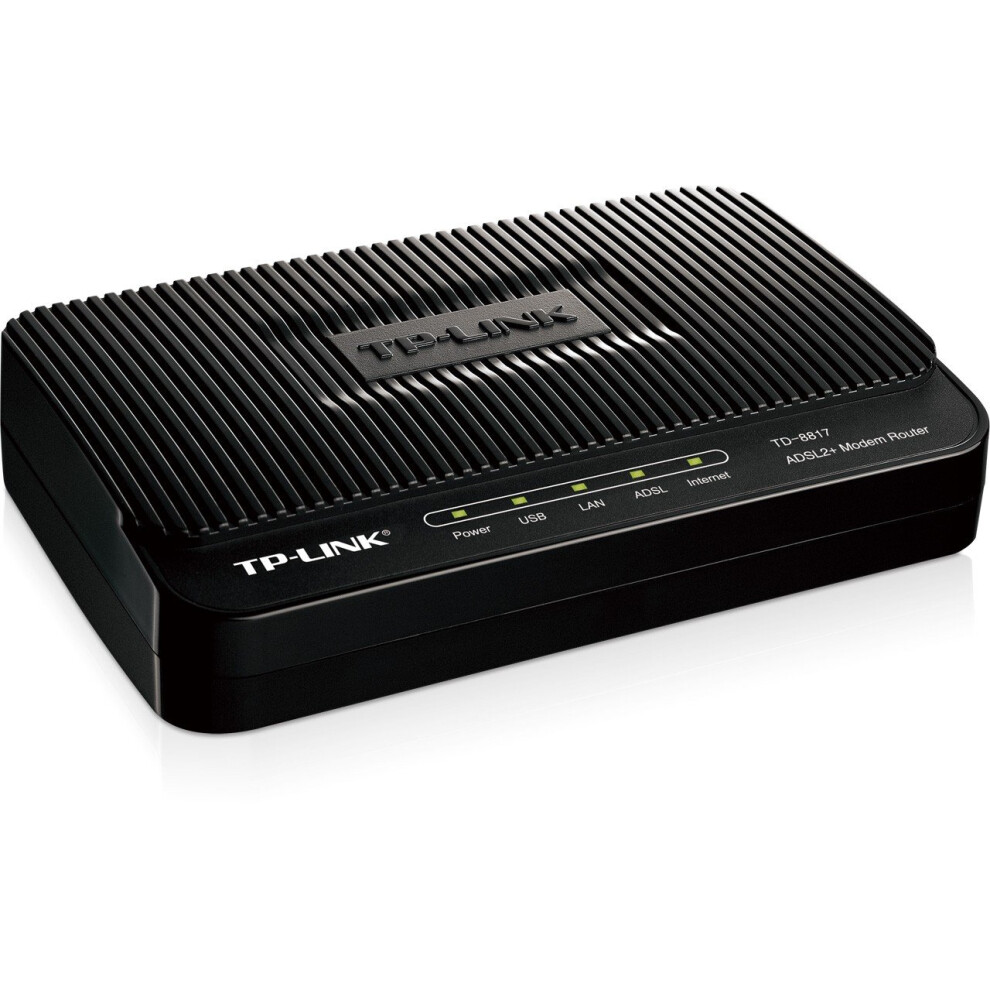 Adsl2+ Wireless Wi-Fi Fast Ethernet/Usb Modem Router (Td-8817) 778890697135