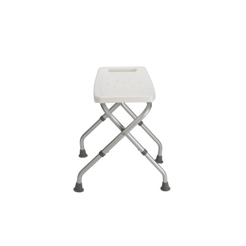 Croydex Adjustable Bathroom & Shower Seat, White 2