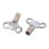 C3125 2 Piece radiator key set - clock Type 1