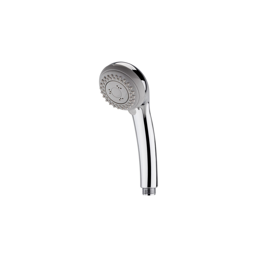 A371 Ç Modern Bathroom Three Function Shower Handset, 215Mm X 70Mm, Chrome 5055146101130