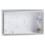YBD/C Polished Chrome Decorative Twin Socket Back Pattress Box Surface, White, 91x151x35mm 1