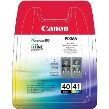 Original CL-41 and PG-40 Ink Cartridge Combo Pack