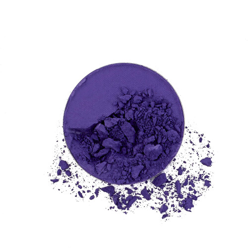 Stargazer Flat Purple eye shadow. Maximum colour pressed powder eye shadow. 2