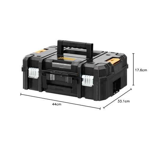 DeWalt TSTAK II Suit Case Flat Top Including Pre-Cut Foam 2
