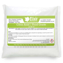 Pure Citric Acid | 10kg | Anhydrous Fine | For Use With Bath Bombs, Cleaning, descaling, preservative, Cooking, Nutrient, Elderflower, Food Grade |