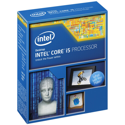 Intel Core i5 4670K CPU (3.4GHz, 4 Core, 4 Threads, 6MB Cache, LGA12C Socket, Box)