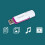 Philips Snow USB Flash Drive 64 GB, USB 3.0 - Purple 7