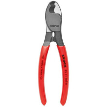 Cable Cutters 165 mm, Red, Classic, Ambidextrous, Stainless Steel