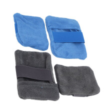 4Pcs Sand Remover Pouch Set - Beach & Camping Essentials, Coral Velvet