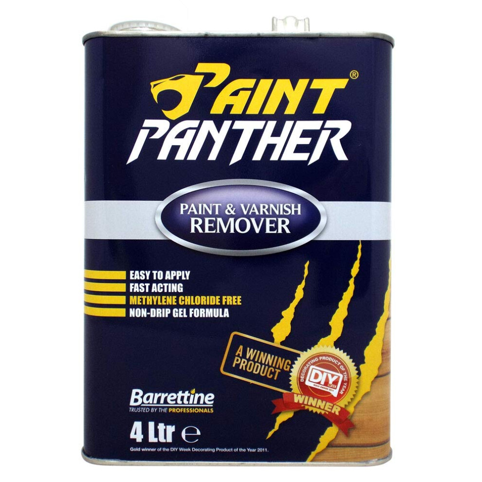 Paint Panther Paint And Varnish Remover - 4L 5015861001047