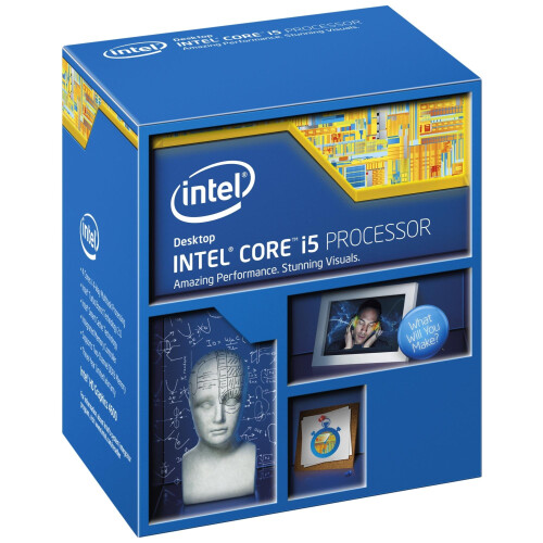 Intel Core i5 4440 Quad Core CPU Retail (Socket 1150, 3.10GHz, 6MB, 84W, Extended Memory 64 Technology, Execute Disable Bit
