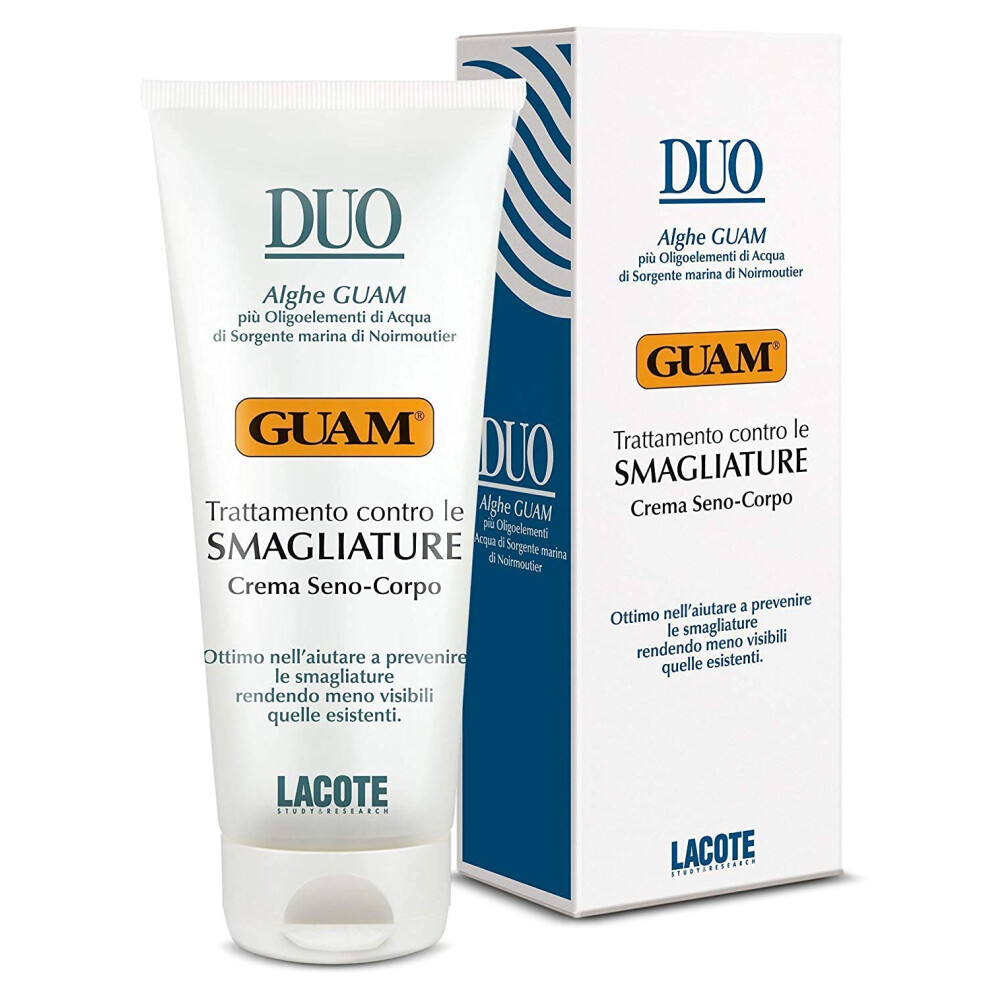 Guam Cream Sludge D'alga Duo Treatment Stretch Marks 200Ml Breast Body Stretch