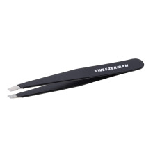 G.E.A.R For Men Stainless Steel Slant Tweezer Black