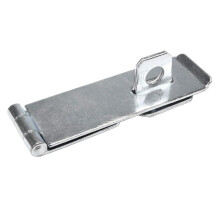 Merriway BH01801 Safety Hasp and Staple, 150mm (6 inch) - Zinc Plated