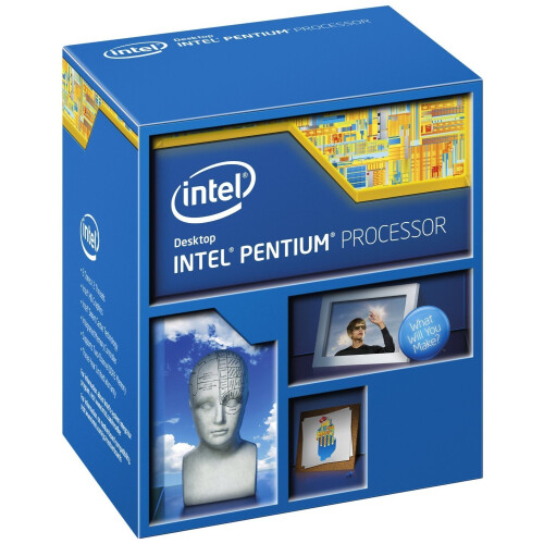 Intel Pentium G3240 Dual Core CPU (3.10 GHz, 3 MB Cache, 53 W, Graphics, Virtualization Technology, Socket 1150)