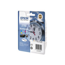 27XL Multipack - Gelb, Cyan, Magenta - Original - Blister mit RF-Alarm - Tintenpatrone - für WorkForce WF-3640DTWF, WF-7110DTW, WF-7610DWF,