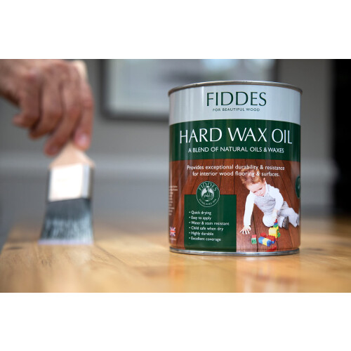 Matt Finish Hard Wax Oil 1 Litre, Clear 1