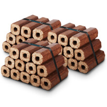 X36 Premium Eco Wooden Heat Logs Pack. Fuel for Firewood,Open Fires, Stoves and Log Burners