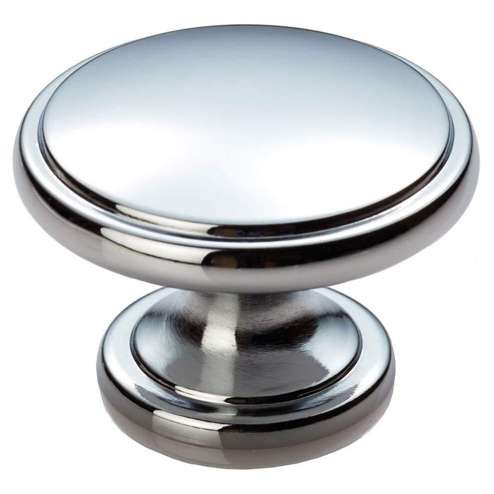 Henrietta Cupboard Door Knob Pull Handle Polished Chrome 38Mm 8800200031727