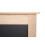 Adam Southwold Fireplace in Oak & Black, 43 Inch 4