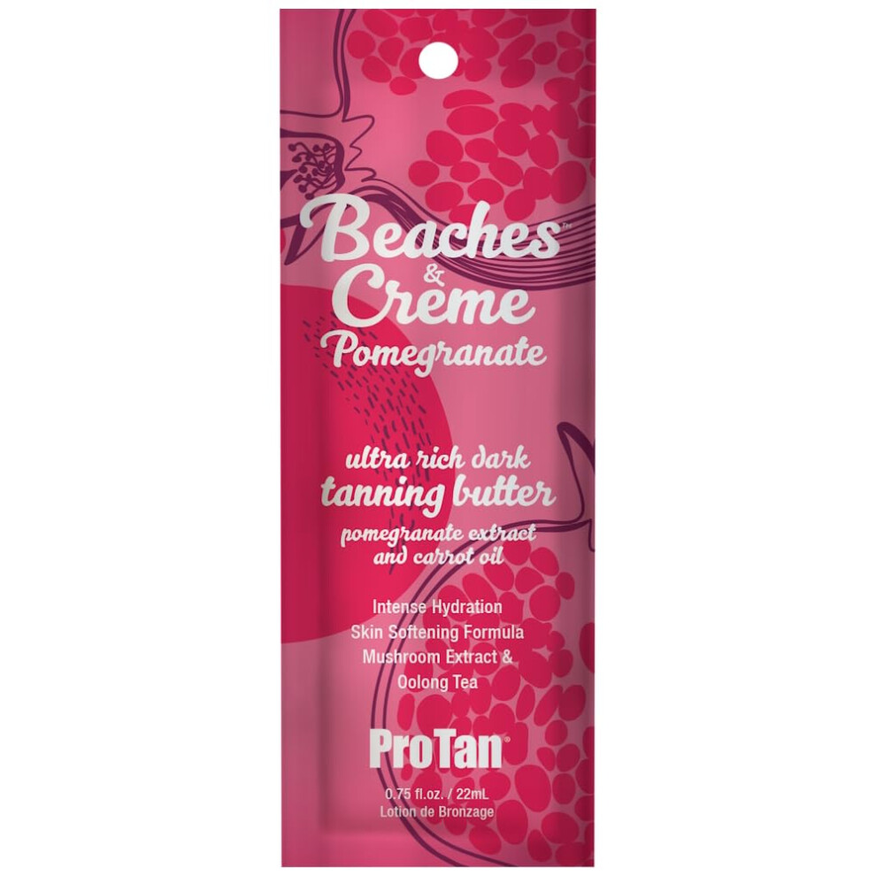 Pro Tan Dark Beaches And Creme Pomegranate Ultra Rich Tanning Butter (22Ml)