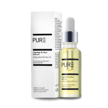 Breakout Clearing Face Oil for Oily, Blemished Skin – Calms Redness & Inflammation – Kukui, Vitamin E, Frankincense & Lavender – 100% Natural &