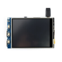 3.2 inch Display for Raspberry Pi 4 Resistive Touchscreen TFT LCD 320x240 Resolution Directly-pluggable for All Raspberry Pi Drivers Provided for